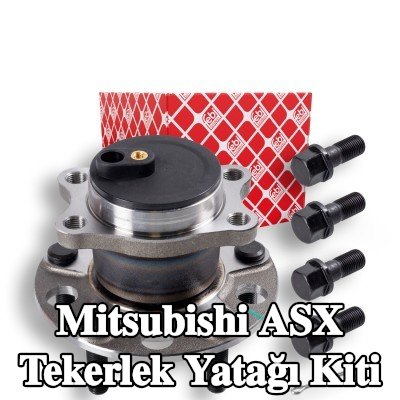 FEBI BILSTEIN Tekerlek yatağı kiti Tekerlek göbeğine entegre tekerlek yatağı, ABS sensör halkalı, entegre manyetik sensör halkalı, sabitleme/montaj malzemesi ile — Mitsubishi Asx
