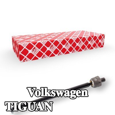 FEBI BILSTEIN قضيب الربط الداخلي المحور الأمامي الأيسر, المحور الأمامي الأيمن, 330mm, مع صامولة مضادة — Volkswagen Tiguan