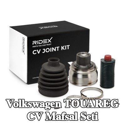 RIDEX CV mafsalı kiti Ön Aks, Tekerlek Tarafı — 2019 Volkswagen Touareg