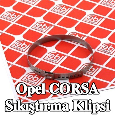 FEBI BILSTEIN Sıkıştırma Klipsi — Opel Corsa