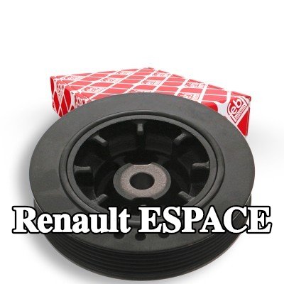 FEBI BILSTEIN بكرة العمود المرفقي للعمود المرفقي — 1998 Renault Espace