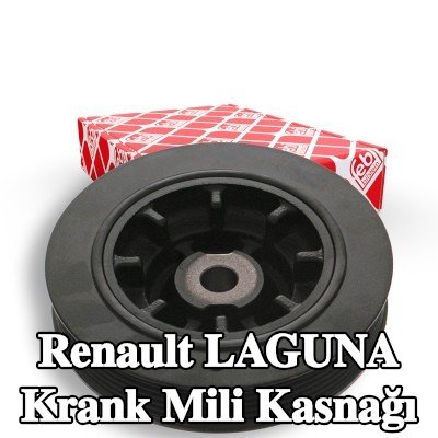 FEBI BILSTEIN Krank mili için krank mili kasnağı — 1995 Renault Laguna