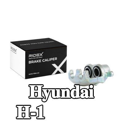 RIDEX مكابح الفرامل للمحور الأمامي, المحور الأمامي الأيسر, المحور الأمامي الأيمن, بدون حامل — Hyundai H-1