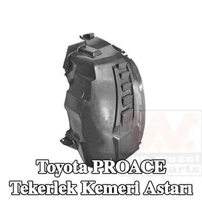 VAN WEZEL Tekerlek kemeri kaplaması Sol Ön — Toyota Proace