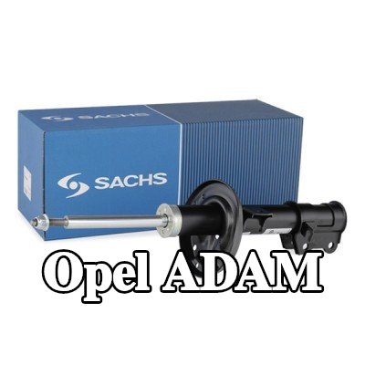 SACHS ممتص الصدمات للمحور الأمامي الأيسر, ضغط الغاز, دعامة نظام التعليق — Opel Adam
