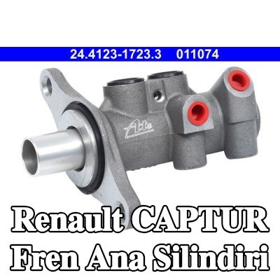 ATE Fren ana silindiri 23, 8mm, fren hidroliği haznesi olmadan — 2020 Renault Captur