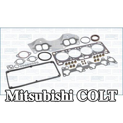 AJUSA مجموعة حشيات, رأس الأسطوانة مع حشوة رأس الأسطوانة, مع أختام ساق الصمام — 1990 Mitsubishi Colt