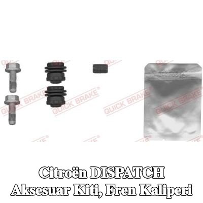QUICK BRAKE Aksesuar Kiti, fren kaliperi — Citroën Dispatch
