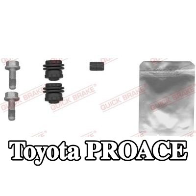 QUICK BRAKE مجموعة ملحقات، مقياس الفرامل — Toyota Proace