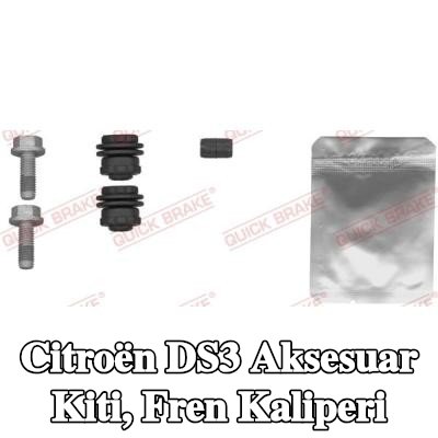 QUICK BRAKE Aksesuar Kiti, fren kaliperi — Citroën Ds3