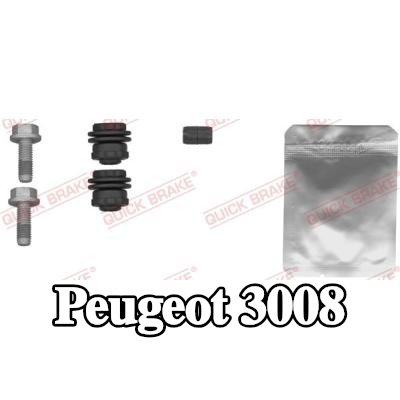 QUICK BRAKE مجموعة ملحقات، مقياس الفرامل — Peugeot 3008