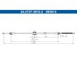 ATE El freni kablosu 1953mm — Renault Lodgy (1)