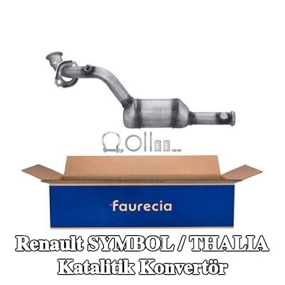 HELLA Montaj parçaları ile katalitik konvertör — 2002 Renault Symbol / Thalia