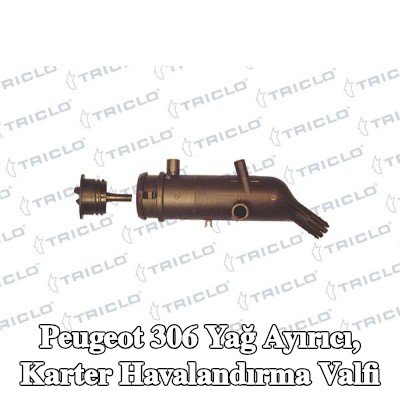 TRICLO Yağ ayırıcı, karter havalandırma valfi — Peugeot 306