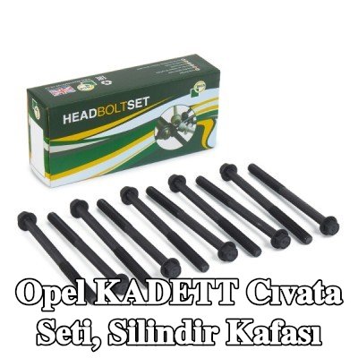 BGA Cıvata Kiti, silindir kafası M10 — Opel Kadett