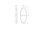 BOSCH Fren balatası seti 15, 5mm — Volkswagen Taro (11)