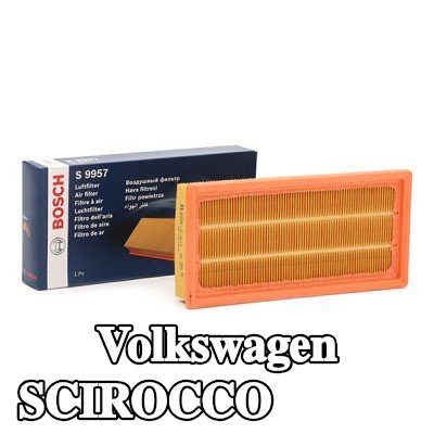 BOSCH مرشح الهواء — 1990 Volkswagen Scirocco