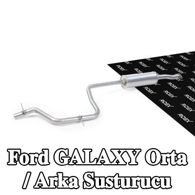 RIDEX Orta / Arka susturucu — Ford Galaxy