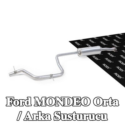 RIDEX Orta / Arka susturucu — Ford Mondeo