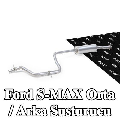 RIDEX Orta / Arka susturucu — Ford S-max