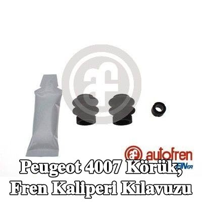 AUTOFREN SEINSA Körük, fren kaliperi kılavuzu — Peugeot 4007
