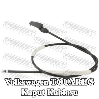 FEBEST Kaput kablosu Ön Bağlantı Parçası — 2002 Volkswagen Touareg