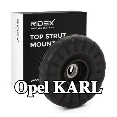 RIDEX حامل الدعامة العلوي للمحور الأمامي على كلا الجانبين — Opel Karl