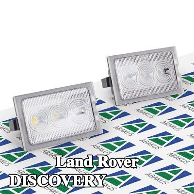 ABAKUS مصباح لوحة الأرقام على كلا الجانبين — Land Rover Discovery