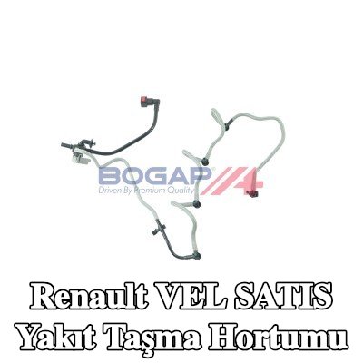 BOGAP Yakıt taşma hortumu — Renault Vel Satis