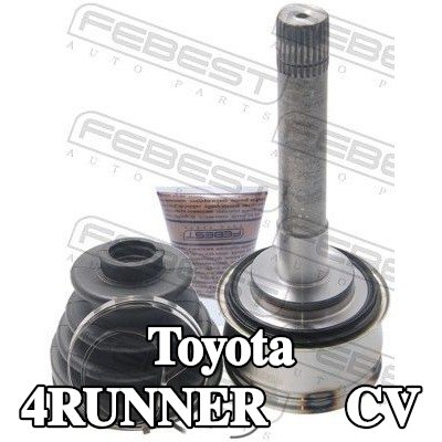FEBEST وصلة المحور الأمامي, جانب العجلة — 1990 Toyota 4runner