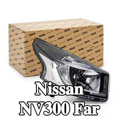 TYC Far Sağ, H4, W21/5W, elektrik motorlu — Nissan Nv300