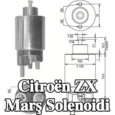 MAGNETI MARELLI Marş solenoidi — Citroën Zx