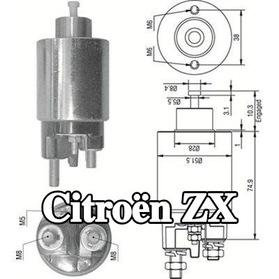 MAGNETI MARELLI ملف لولبي للمشغل — Citroën Zx