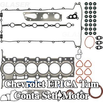 GLASER Tam Conta Seti, krank mili contalı motor, valf gövdesi contalı — 2006 Chevrolet Epica