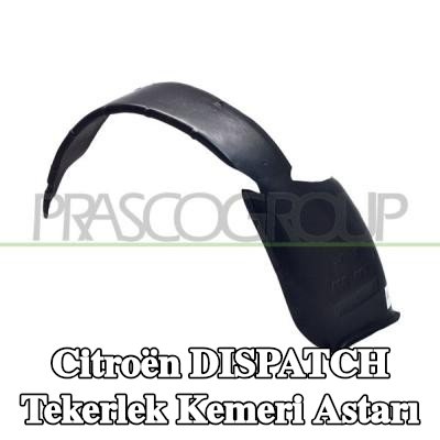 PRASCO Tekerlek kemeri kaplaması Sağ Ön — 1995 Citroën Dispatch