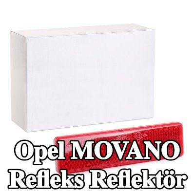 ABAKUS Reflex Yansıtıcı Tampon, her iki taraf — 2000 Opel Movano