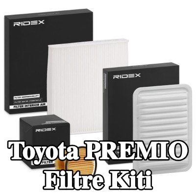 RIDEX Filtre kiti — Toyota Premio