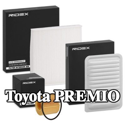 RIDEX مجموعة الفلاتر — Toyota Premio
