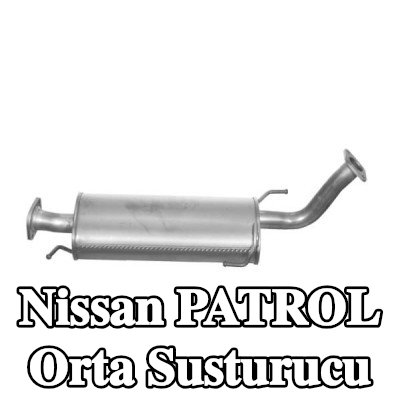 VEGAZ Orta susturucu Merkez, 934mm — 1997 Nissan Patrol