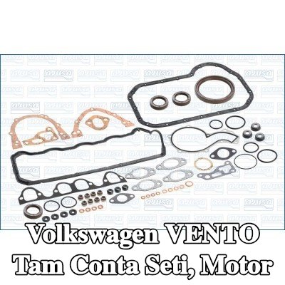 AJUSA Tam Conta Seti, valf gövdesi contalı motor, silindir kafası contası olmadan — Volkswagen Vento