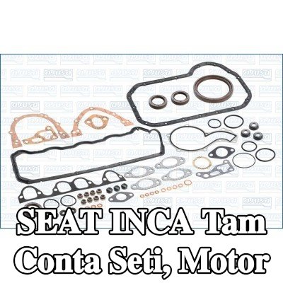 AJUSA Tam Conta Seti, valf gövdesi contalı motor, silindir kafası contası olmadan — SEAT Inca