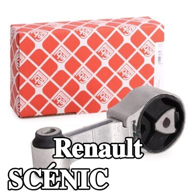 FEBI BILSTEIN حامل المحرك الأيمن العلوي, المطاط الصناعي — 2012 Renault Scénic