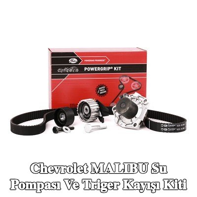 GATES Su pompası ve triger kayışı kiti PowerGrip, G-Force Redline™, su pompalı — Chevrolet Malibu