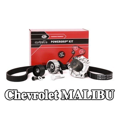 GATES مجموعة مضخة مياه وحزام توقيت PowerGrip, G-Force Redline™, مع مضخة مياه — Chevrolet Malibu