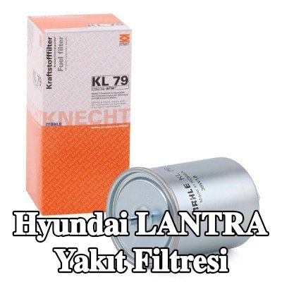 MAHLE Yakıt filtresi — 1990 Hyundai Lantra