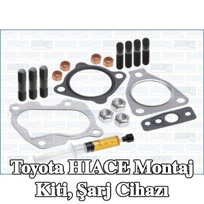 AJUSA Montaj Kiti, conta/sızdırmazlık elemanları ile şarj cihazı — Toyota Hiace
