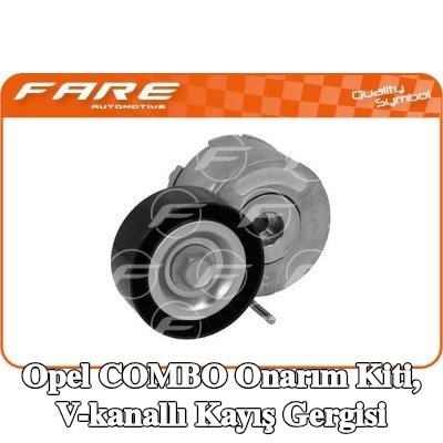 FARE SA Onarım Kiti, V-kanallı kayış gergisi — Opel Combo