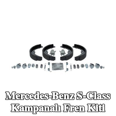BOSCH Aksesuarları dahil tambur fren kiti — 2000 Mercedes-Benz S-Class