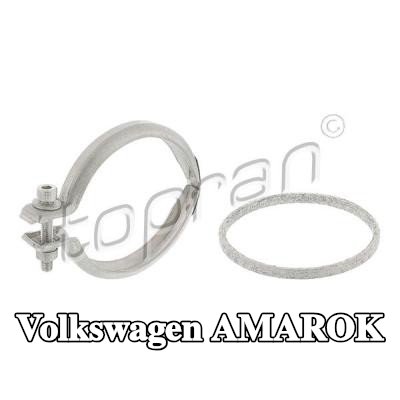 TOPRAN طقم التثبيت، أنبوب العادم — Volkswagen Amarok