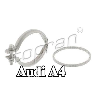 TOPRAN طقم التثبيت، أنبوب العادم — Audi A4